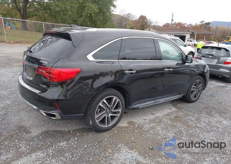 2017 Acura Mdx Advance Entertainment Pkgs z USA, uszkodzony, nr VIN 5FRYD4H9XHB032791